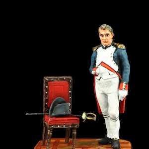Tin soldier Collectible Napoleon at the Tulleries  54 mm Napoleonic Wars