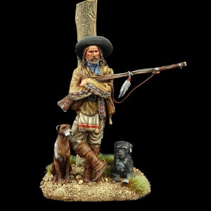 Tin soldier Museum (TOP) Edward &quot;Davey&quot; Jackson 54 mm Old West: Cowboys and Trappers