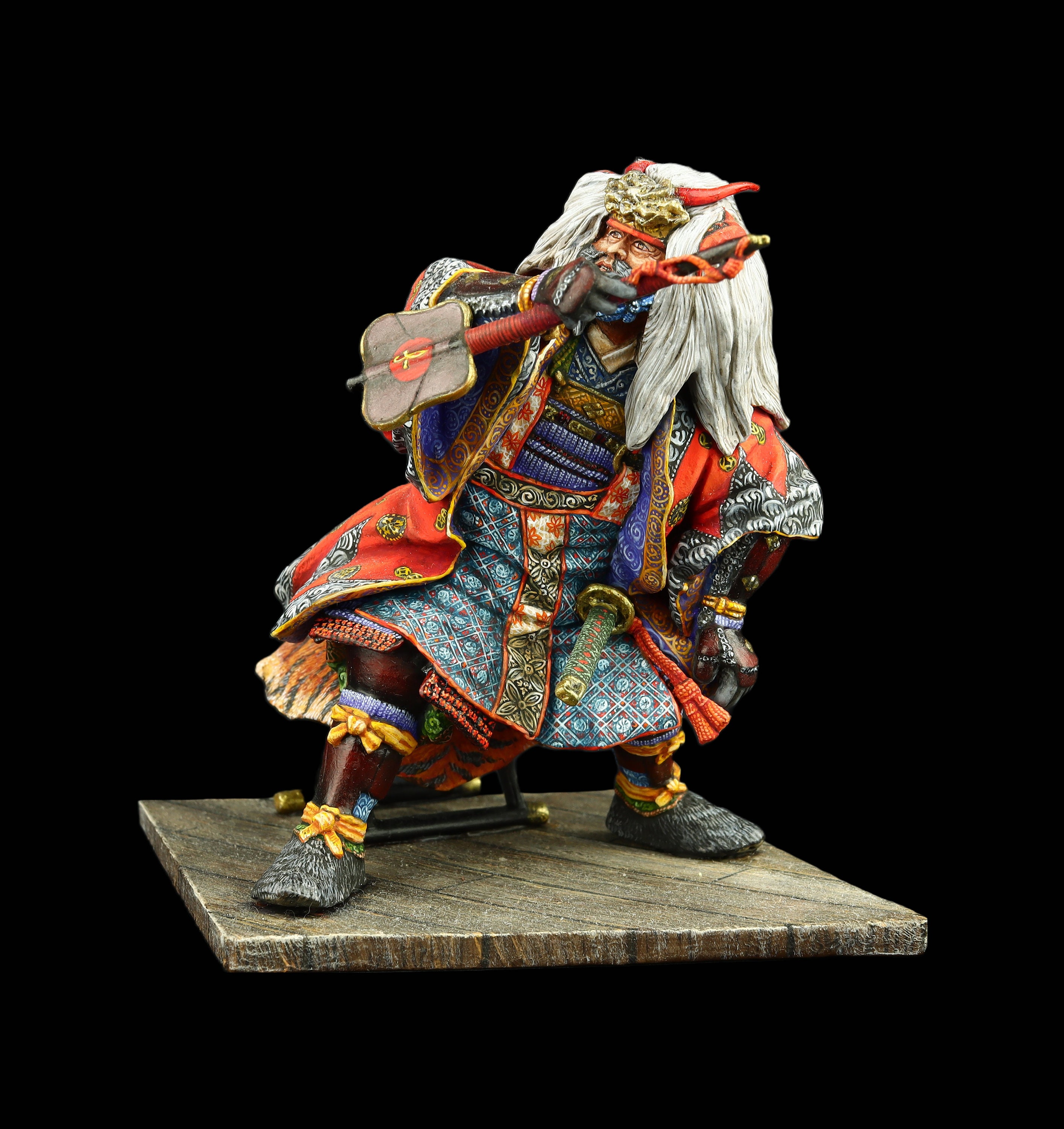 Tin Soldier Museum (TOP) Takeda Shingen 90 Mm Medieval Japan