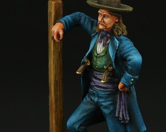 Tin soldier Collectible Gunslinger  54 mm Old West: Cowboys and Trappers