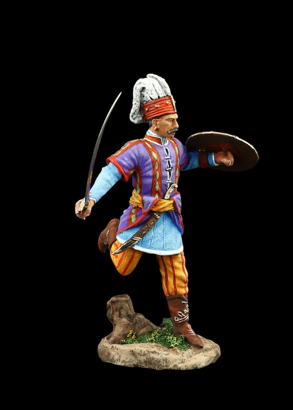 ブリキの兵隊 コレクター向け イェニチェリ、オスマン帝国 54 mm 近東