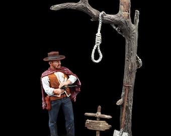 Tin soldier Collectible The Man With No Name 54 mm Old West: Cowboys and Trappers