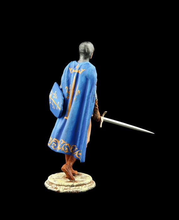 Figurine Jeanne D'Arc 75mm Peinte à La Main - Irbis Miniatures - Niveau Art