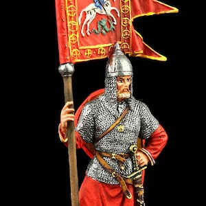 Soldat de plomb creux Administrateur - 48mm pieds/yeux