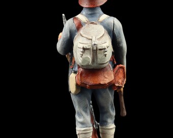 Soldat de plomb Soldat d'assaut autrichien de collection, 1917