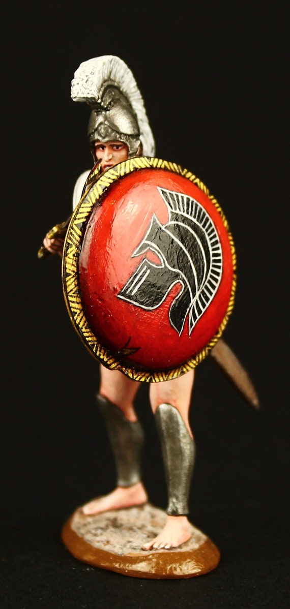 ブリキの兵隊 コレクター向けギリシャ重装歩兵 54 mm アンティーク