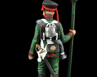 Soldats De Plomb Napoléon 1er – Artillerie Premier Empire – Canonier à Pied – Lot De 4 Hachette 1:32