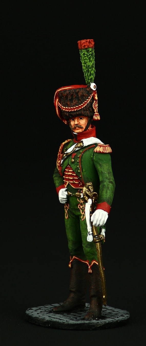 Officier Chasseur de la Garde Impèriale Painted Tin Toy Soldier Pre-Sale | Art
