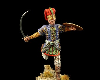 Tin soldier Museum (TOP) Janissary, Ottoman Empire 54 mm Near East, Muslim Warriors