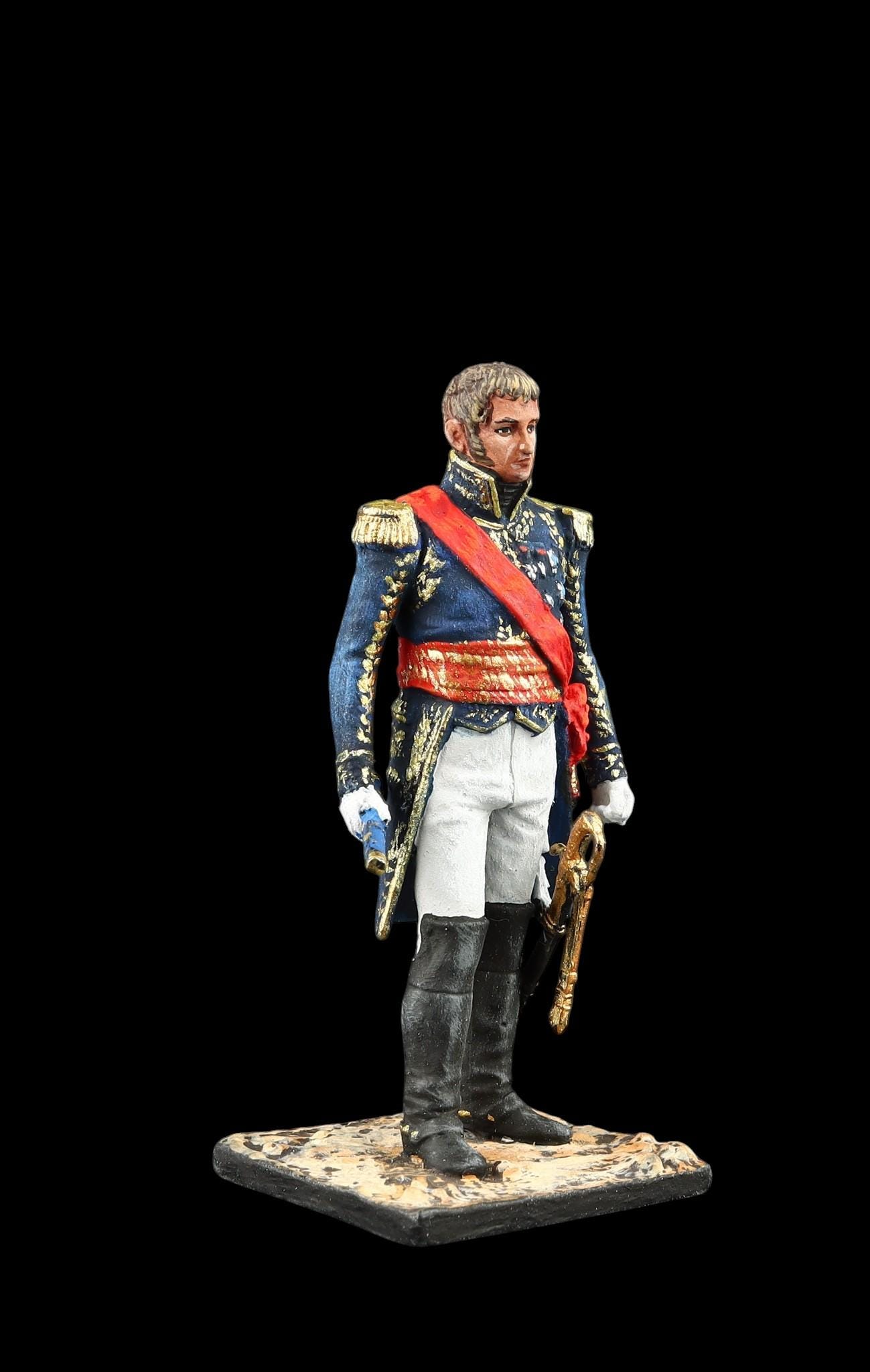 ブリキの兵隊 コレクターズアイテム ジャン・ランヌ元帥 54mm