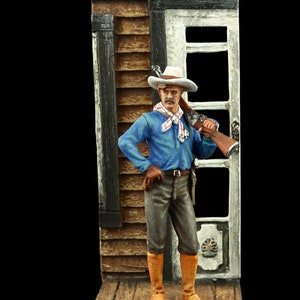 Tin soldier Collectible Old West Sheriff  54 mm Old West: Cowboys and Trappers