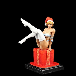 Tin soldier Collectible Christmas Present 54 mm Female Models
