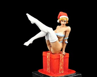 Tin soldier Collectible Christmas Present 54 mm Female Models