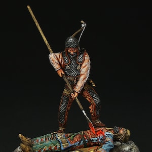Tin soldier Museum (TOP) Scythian Warrior and dead Persian, Battle of Plataea, 479 B.C.  54 mm Antique World: Scythians