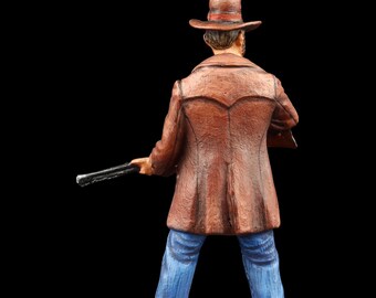 Figurine 54 Mm Shérif Far West – Étain Peint Main – Niveau Artistique