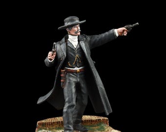 Tin soldier Collectible Wyatt Earp 54 mm Old West: Cowboys and Trappers