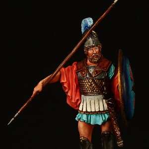 Tin soldier Collectible Greek Hoplite, V-IV c. B.C.  54 mm Antique World: Ancient Greece