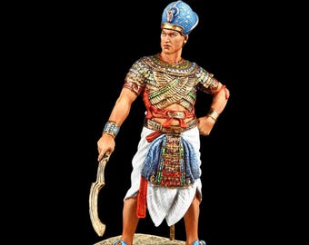 Tin Soldier Collectible Ramses II, Egyptian Pharaoh, Qadesh 1300