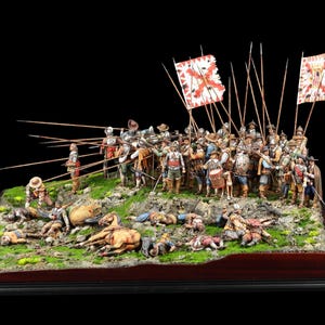 DIORAMA Museum (TOP) Rocroi 1643. The Last Tercio 54 mm European Wars