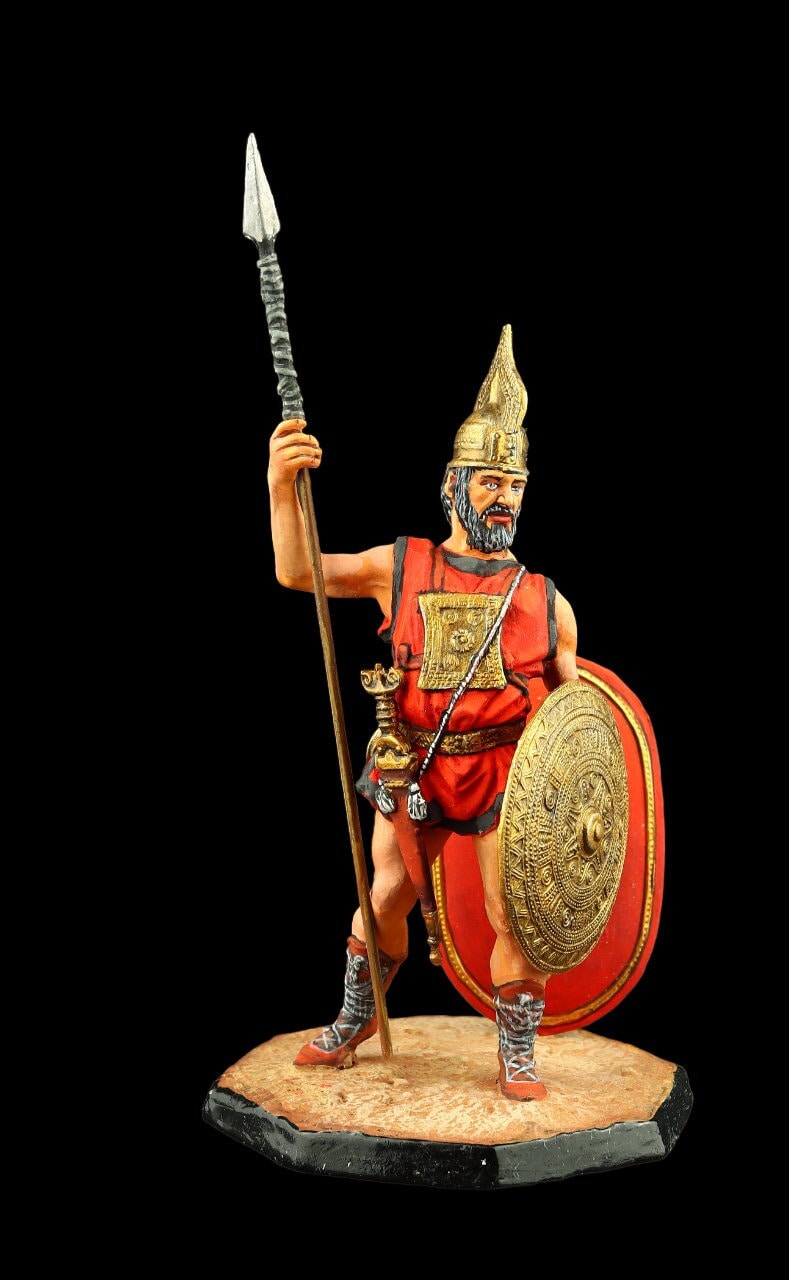 Soldat En étain Peint 54mm - Roman Draconarius, Guerres Daciques (Masterclass)