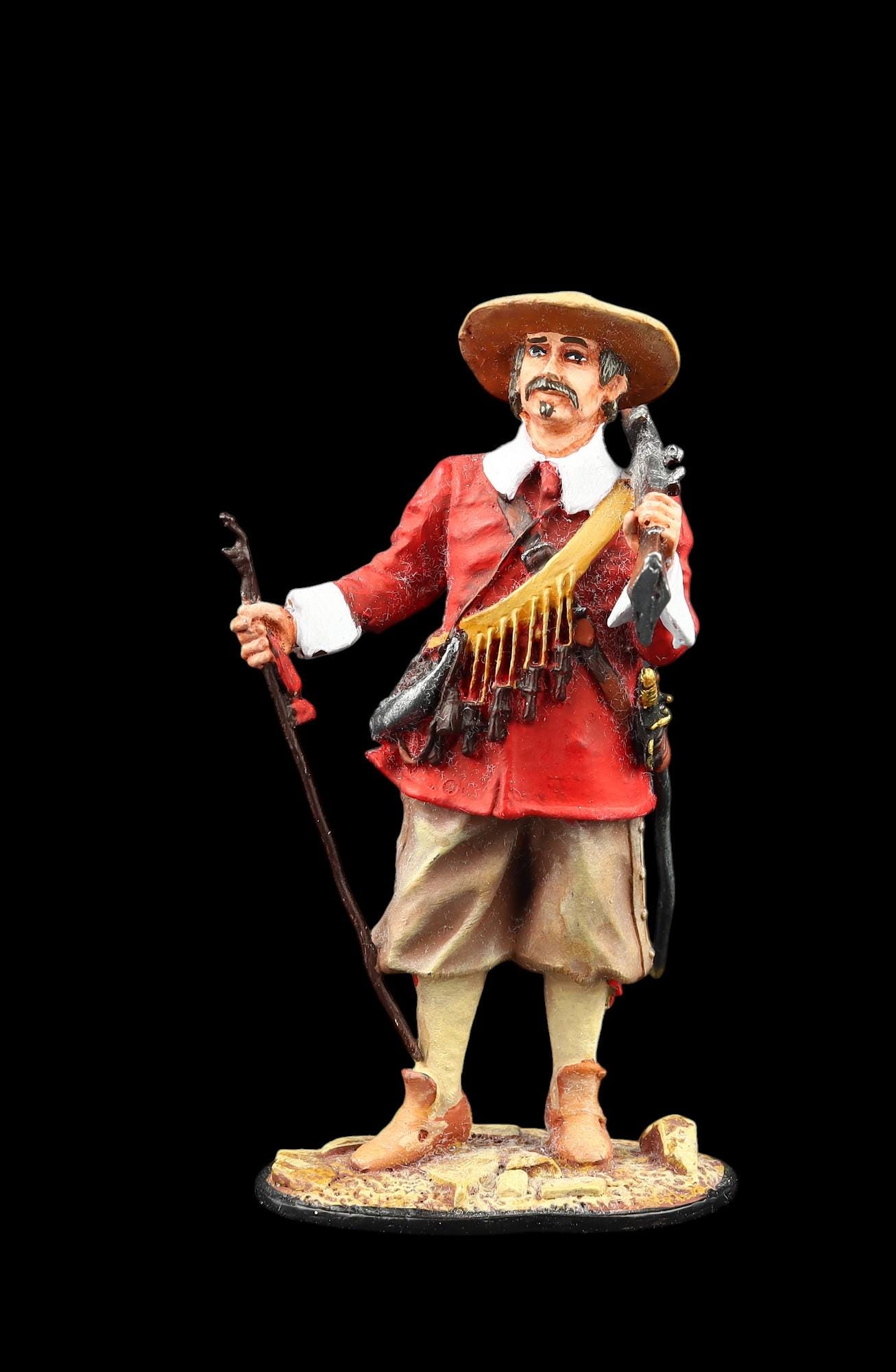 20 Soldats Espagnols Terceros étain Peints, Guerre 30 Ans, 30mm 1:60