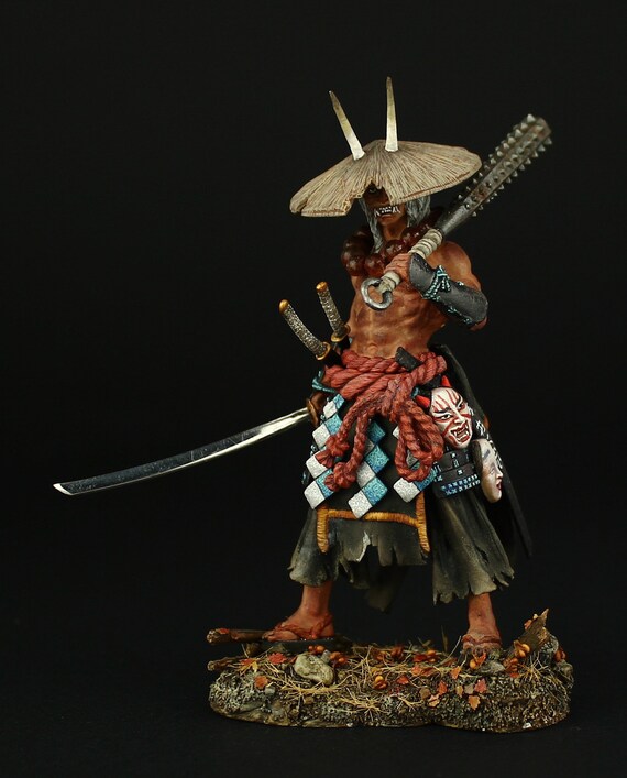 Tin Soldier Museum (TOP) Oni-ni-knabo 90 Mm Medieval Japan