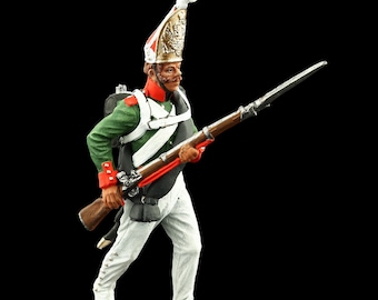 Tin soldier Collectible 54 mm Grenadier of the Pavlovsky Grenadier Regiment, Russia, 1811-13  Napoleonic Wars