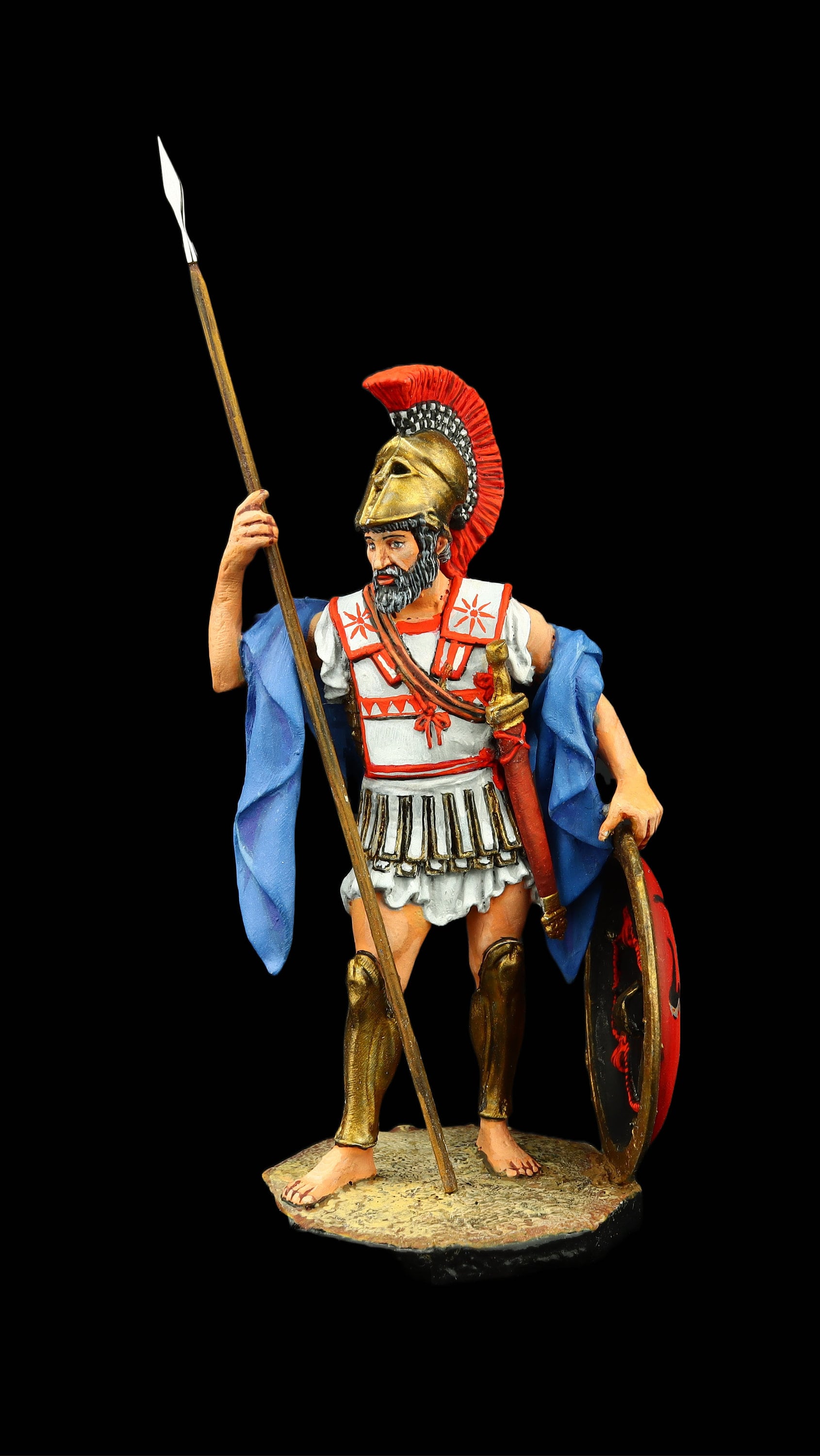 ブリキの兵隊 コレクター向け 神話 ギリシャ重装歩兵 54 mm 古代