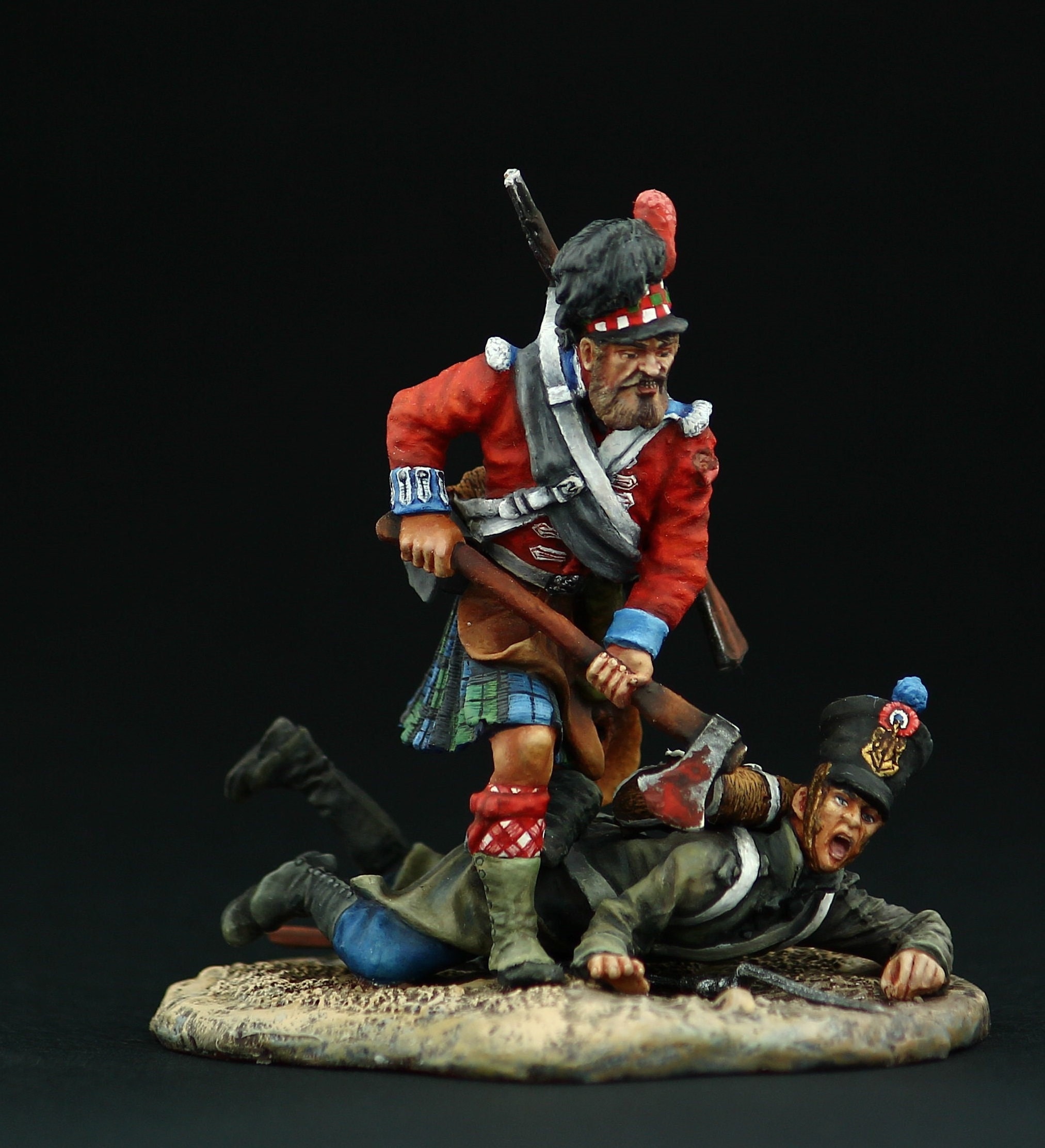 Tin Soldier Museum (TOP) 54 Mm Sapper of the 42nd Royal Highlander
