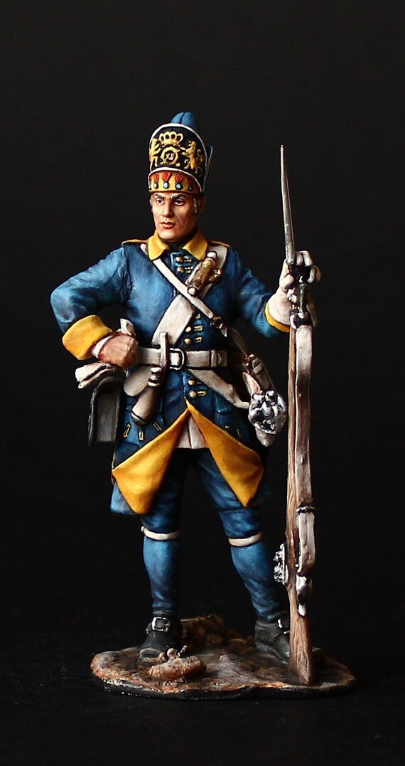 ブリキの兵隊博物館（上）メリン連隊のスウェーデン擲弾兵、1700-05 54