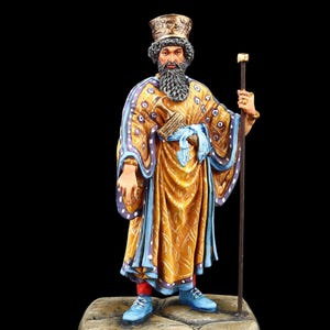 Tin soldier Collectible Jerjes I 'The Great', Persian King, 519-465 B.C. 54 mm Antique World: Persian Empire
