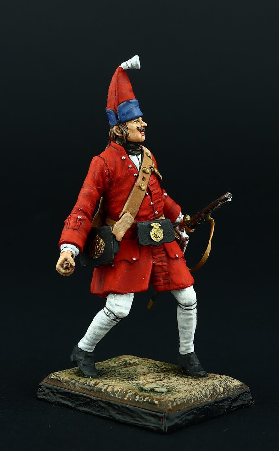Tin Soldier Collectible Russian Grenadier of Infantry Etsy