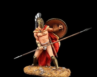Tin soldier Museum (TOP) Leonidas I, King of Sparta, 489-480 B.C. 54 mm  Ancient Greece