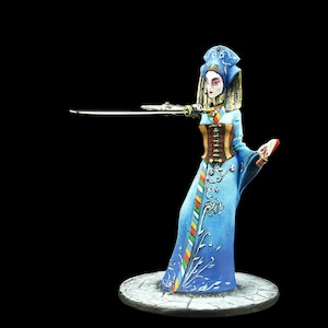 Tin soldier Collectible Worlds of Fantasy: Geisha  54 mm Female Models