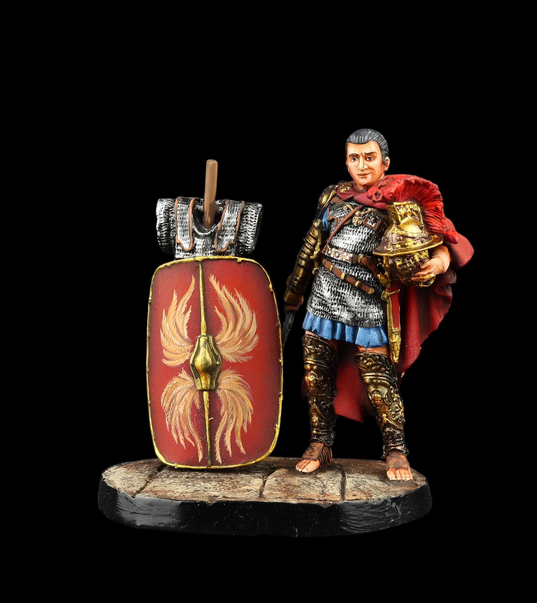 ブリキの兵隊 コレクタブル スパルタカス 剣闘士の王 54 mm 古代ローマ