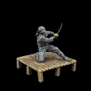 Tin soldier Museum (TOP) Ninja Assassin 54 mm Medieval Japan, Samurai, Ashigaru etc.