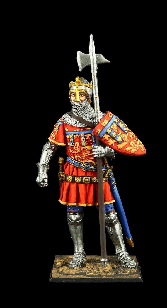 Henry of Grosmont Tin Soldier: Medieval Collectible (54mm) - Etsy