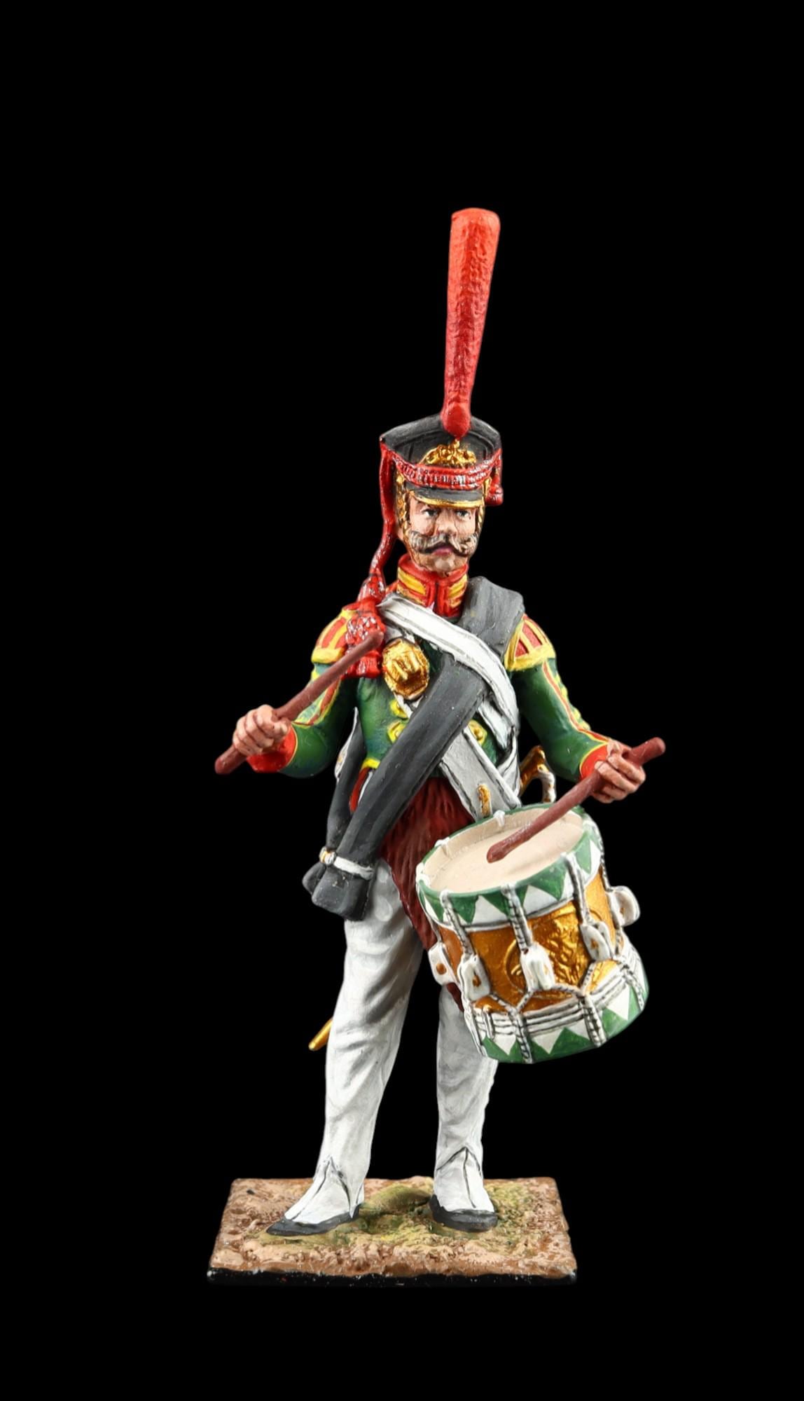 Tin Soldier Collectible Drummer of Guards Infantry in Summer