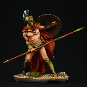 Tin soldier Museum (TOP) Leonidas I, King of Sparta, 489-480 B.C. 54 mm  Ancient Greece