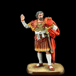 Tin soldier Museum (TOP) Flavius Belisarius, General of the Byzantine Empire, 500-565 A.D. 54 mm Byzantine
