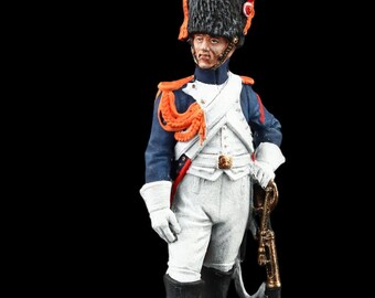 Soldat De Plomb 90mm – Grenadier à Cheval, Garde Impériale, Espagne 1808