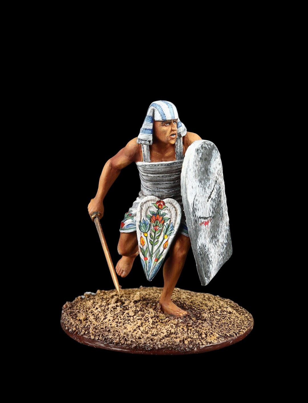 Tin Soldier Museum (TOP) Egyptian Warrior, XII-XII Cc. B.C. 54 Mm