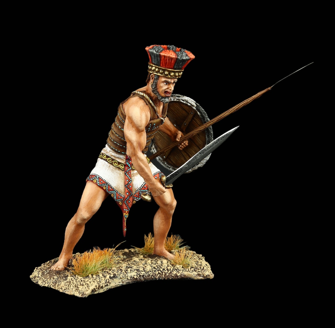 Tin Soldier Museum(top) Philistine Heavy Infantryman, XIII-XII Cc. B.C ...