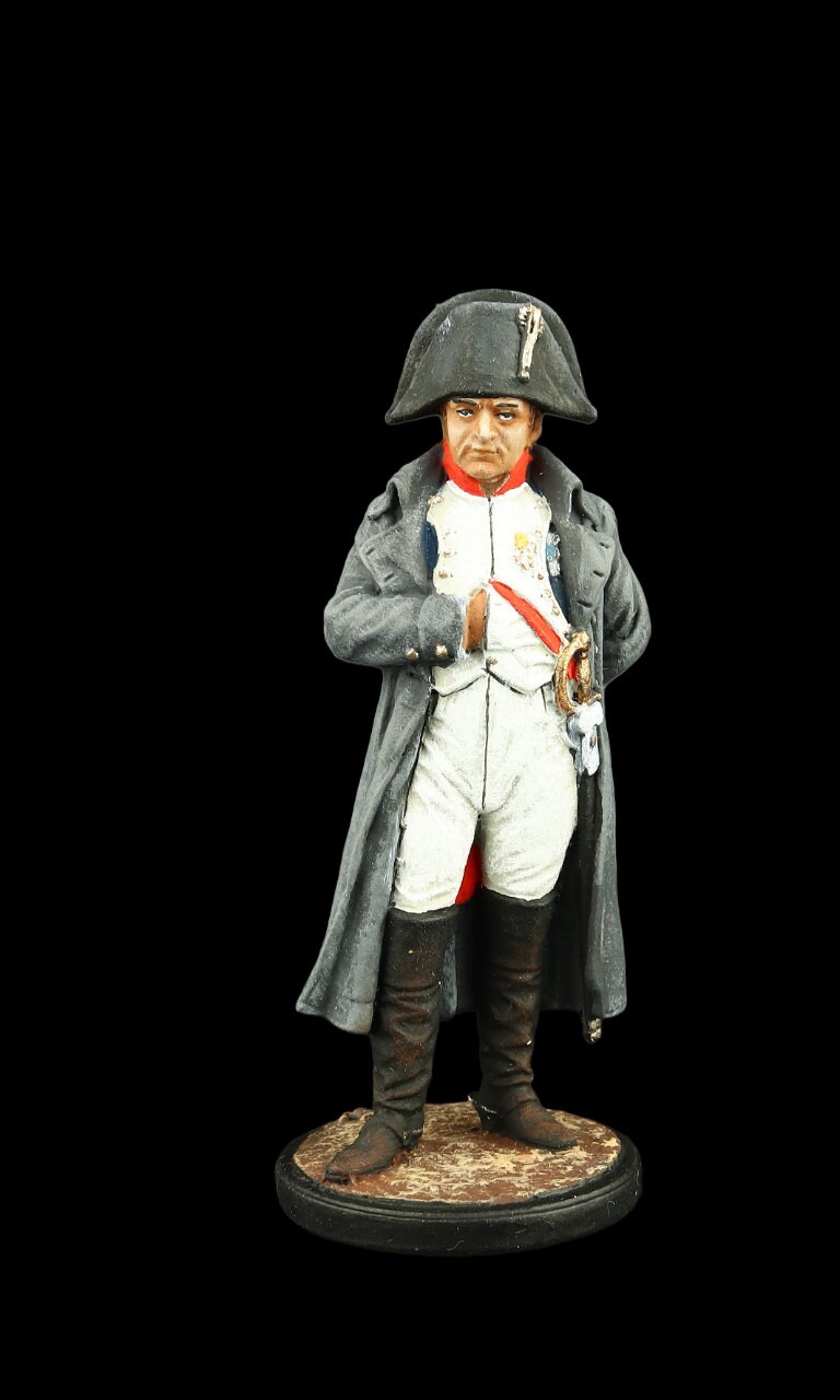 Figurine Vertunni – Napoléon En Redingote – Soldat De Collection Ancien