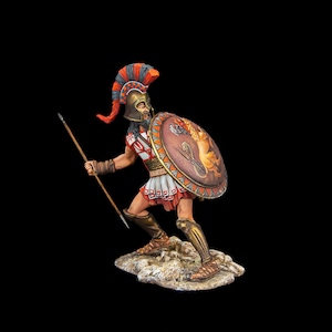 Tin soldier Museum (TOP)  Greek Hoplite  90 mm  Ancient Greece
