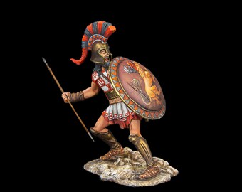 Tin soldier Museum (TOP)  Greek Hoplite  90 mm  Ancient Greece