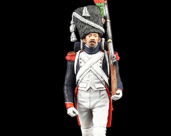 Tin Soldier: Napoleonic Imperial Guard Chasseur, 54mm