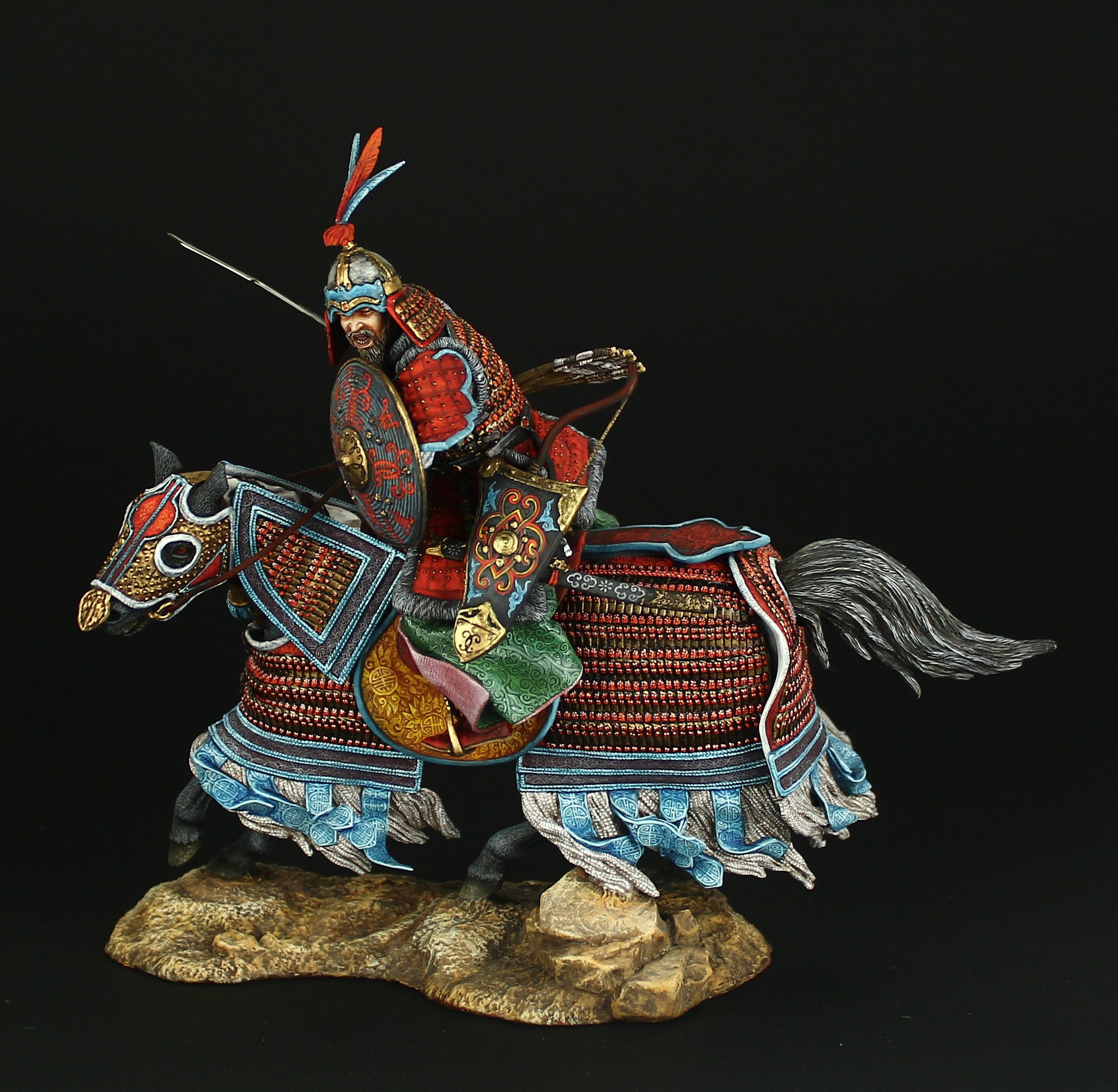 ブリキの兵隊博物館（上）ティムールのカタフラクト騎兵隊 90 mm 極東