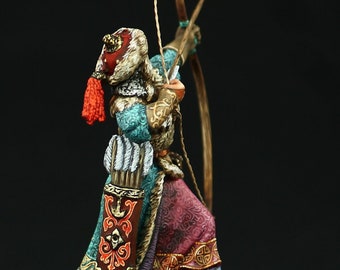 ブリキ兵博物館（TOP）モンゴルの弓兵 54 mm 黄金の大群 - Etsy 日本