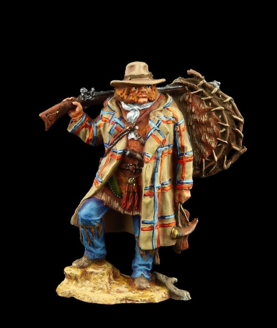 Figurine Composition Solido Belge Du Farwest Cowboy Sheriff Durso